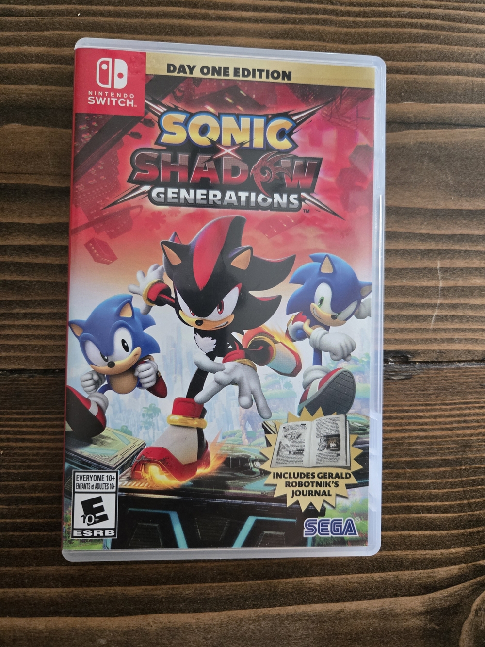 Sonic Shadow Generations Day One Edition - Nintendo Switch